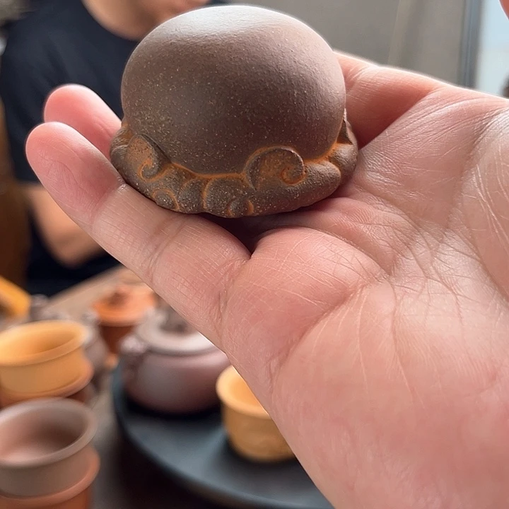 紫砂茶宠互动小盖置