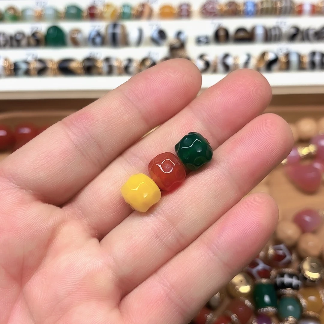 玛瑙/玉髓未镶嵌隔珠