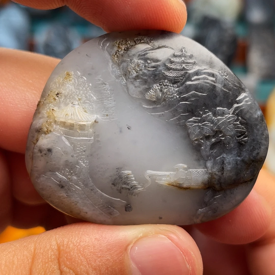 未镶嵌和田玉挂件