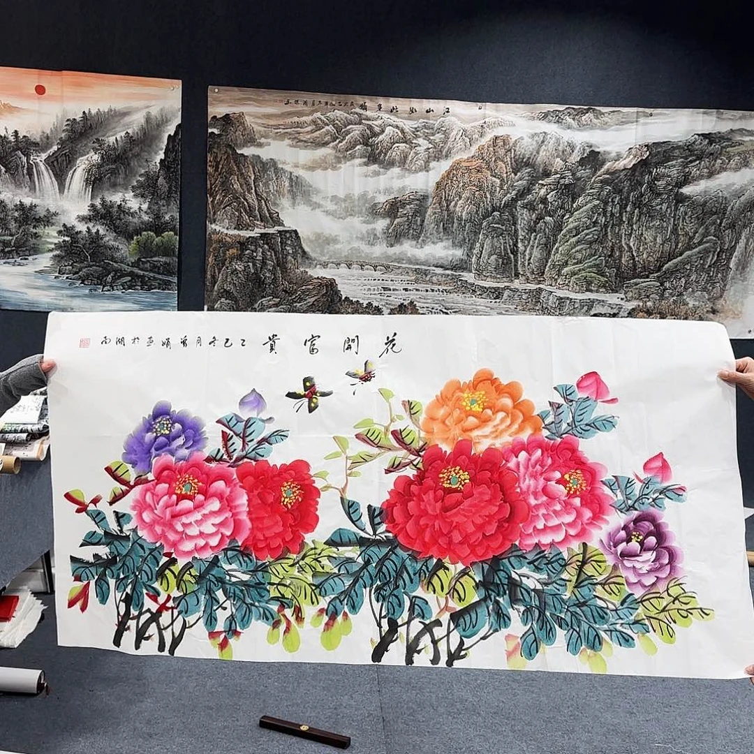 国画超级好看的一幅作品哈哈