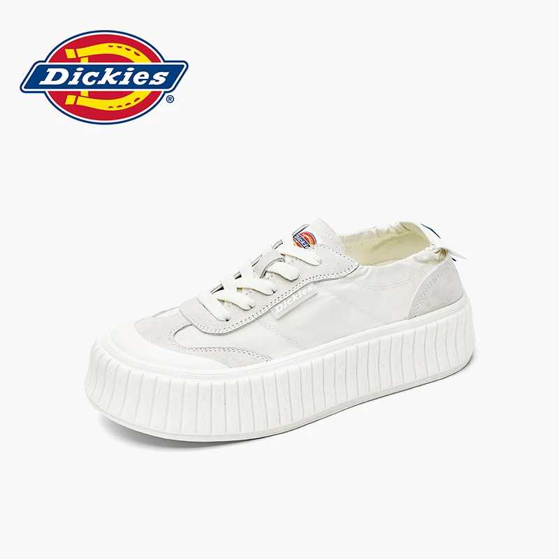 Dickies女鞋芭蕾风厚底饼干鞋2025秋冬新款小众薄款休闲运动鞋子