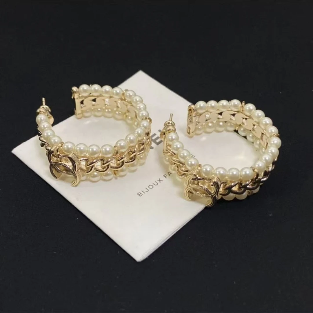 99新 Chanel/香奈儿 香奈儿/耳环/耳钉/耳夹/7618