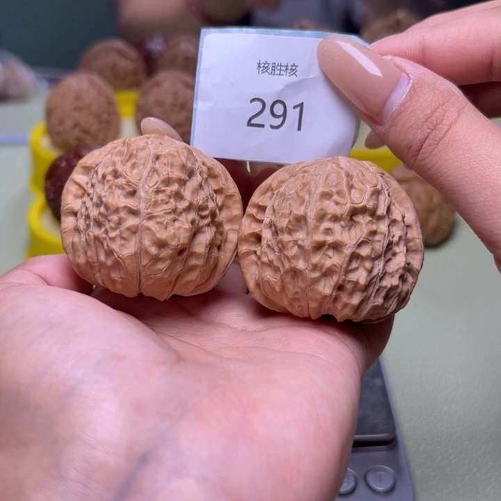 文玩核桃把件南瓜墩43.291