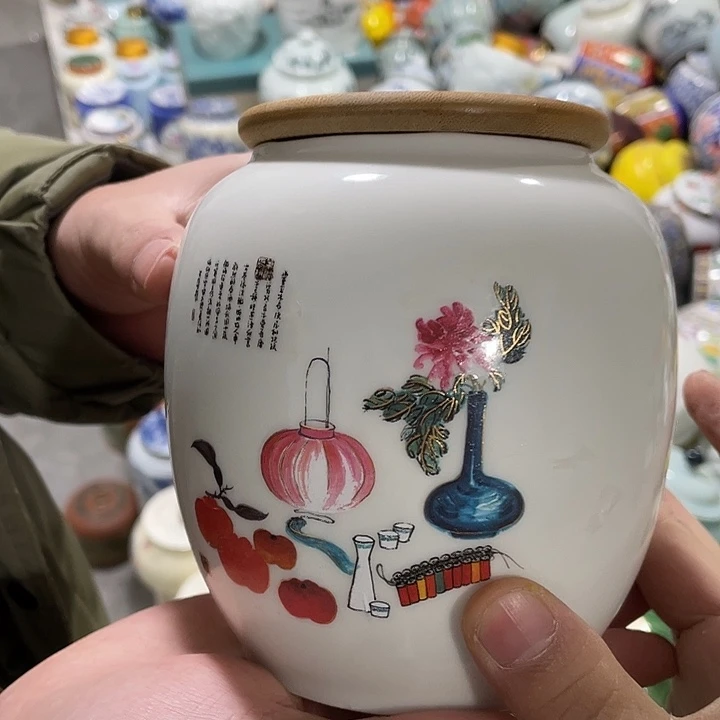 陶瓷罐茶叶罐密封罐
