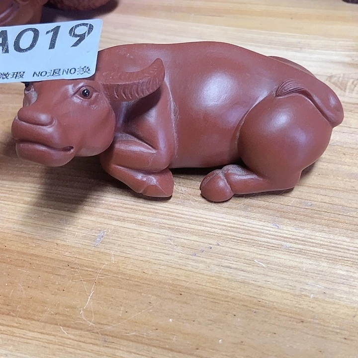 紫砂茶宠宜兴紫砂牛