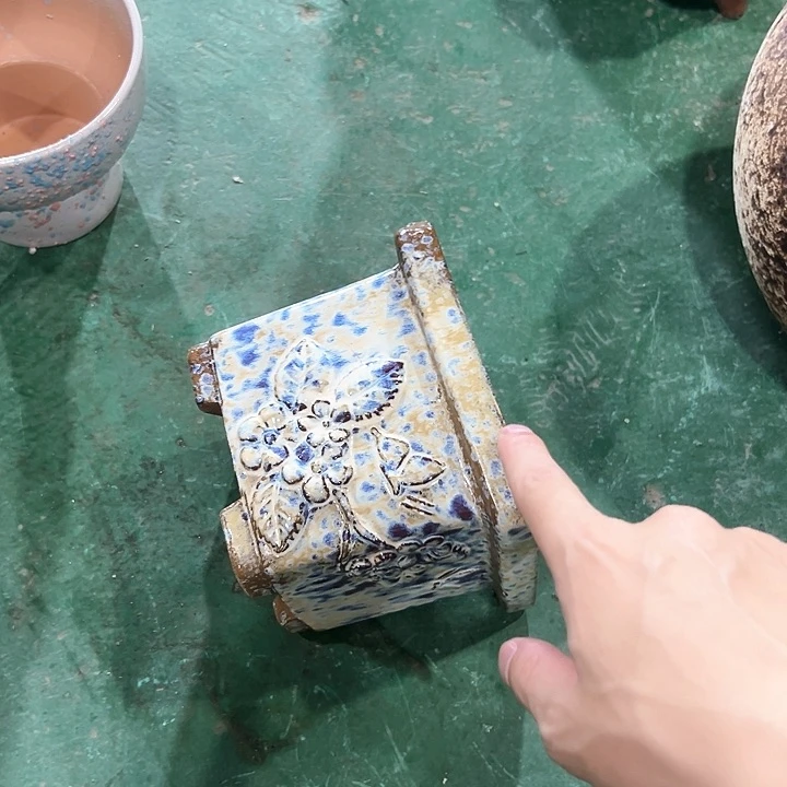 紫砂花盆次品次品次品