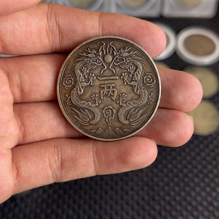 金属大头龙洋船洋工艺品