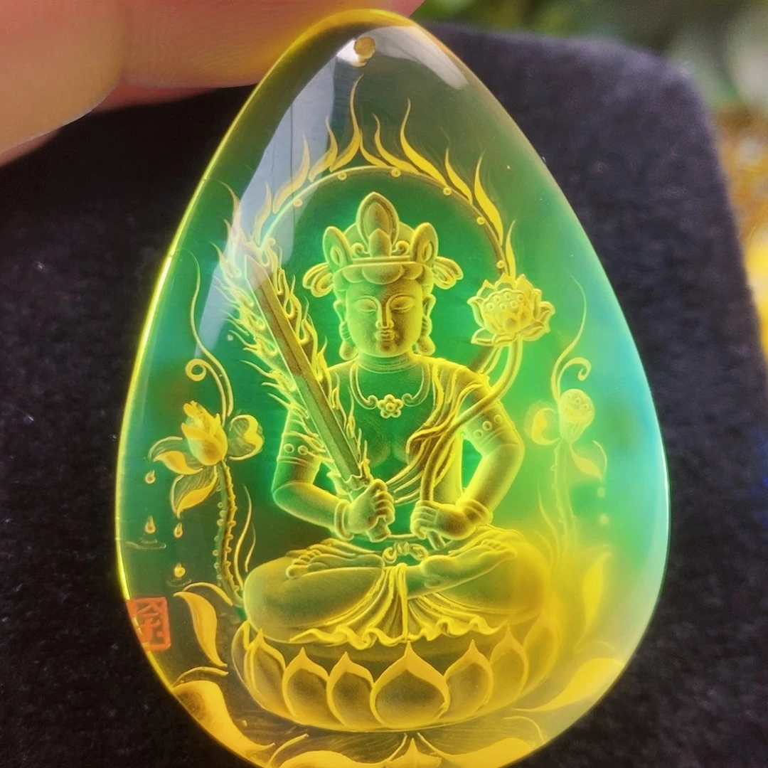 【闪购商品】金珀吊坠(不含链)未镶嵌