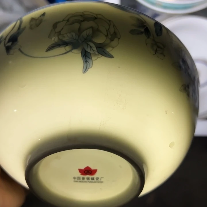 五寸木棉花面碗正价