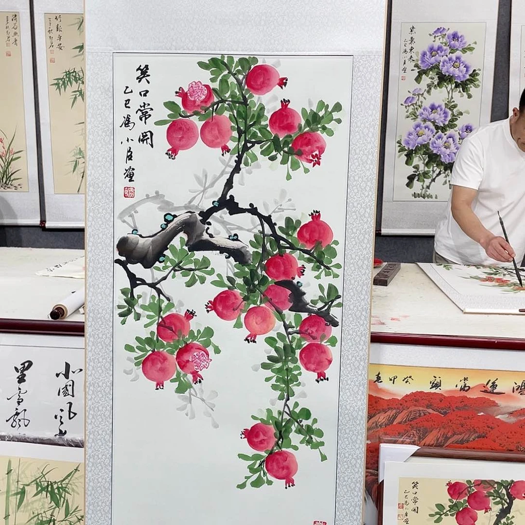 国画手绘作品手绘作品