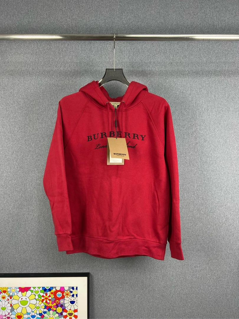 99新 YSL/圣罗兰 博柏利刺绣字母帽衫 M码 99新 A11948