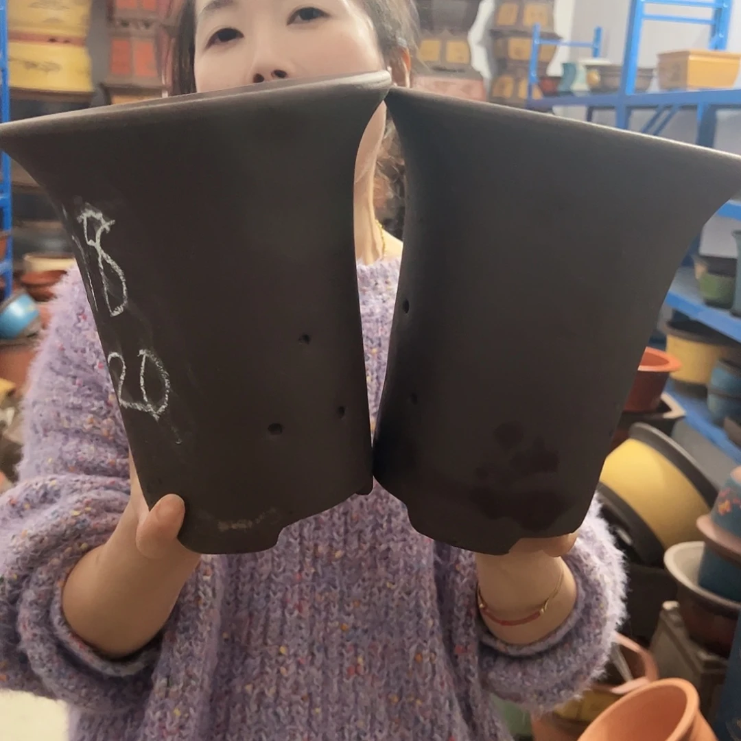 素面兰花盆18+18花盆花盆