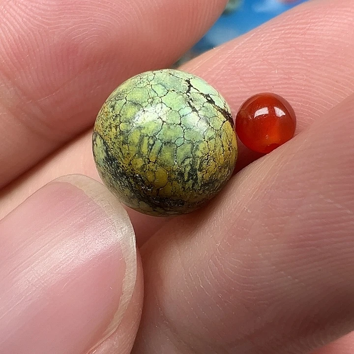 南红玛瑙未镶嵌配饰卡10.8