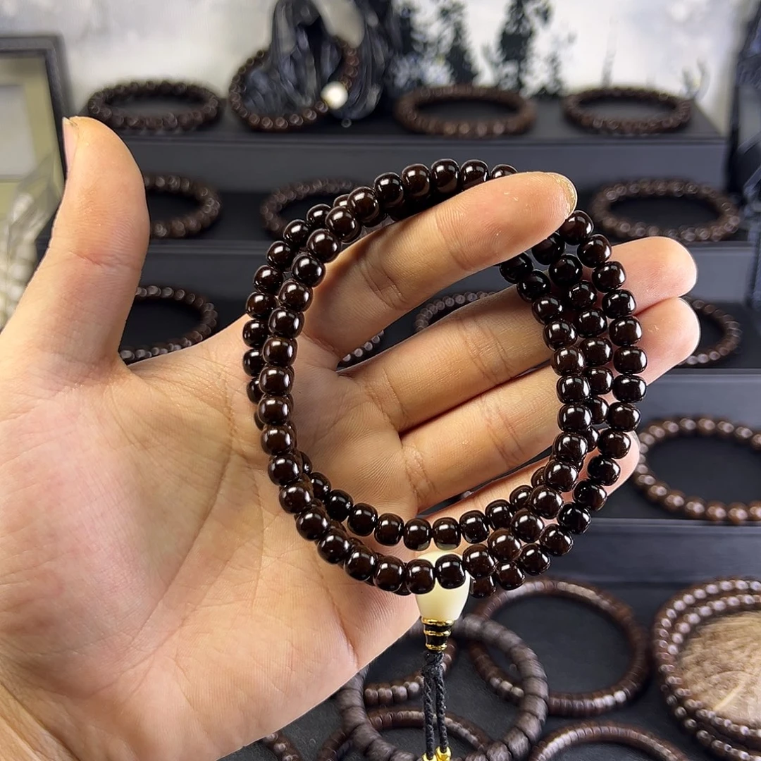 尔***狂椰蒂手串原生态椰蒂老型76精挑108