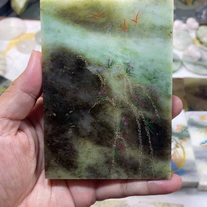 未镶嵌独山玉颈饰