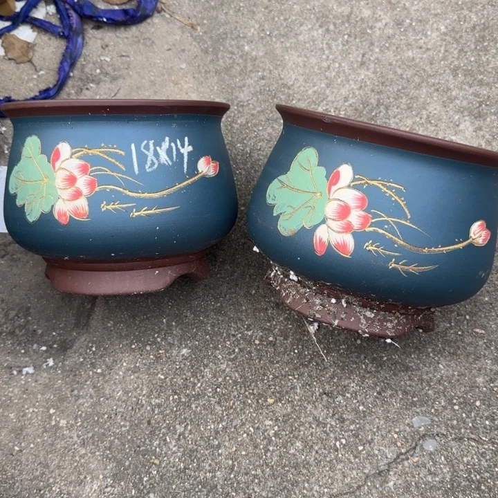 紫砂花盆特价商品