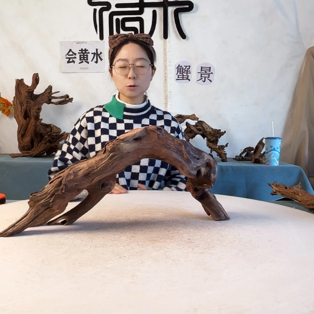 周末福利沉木造景