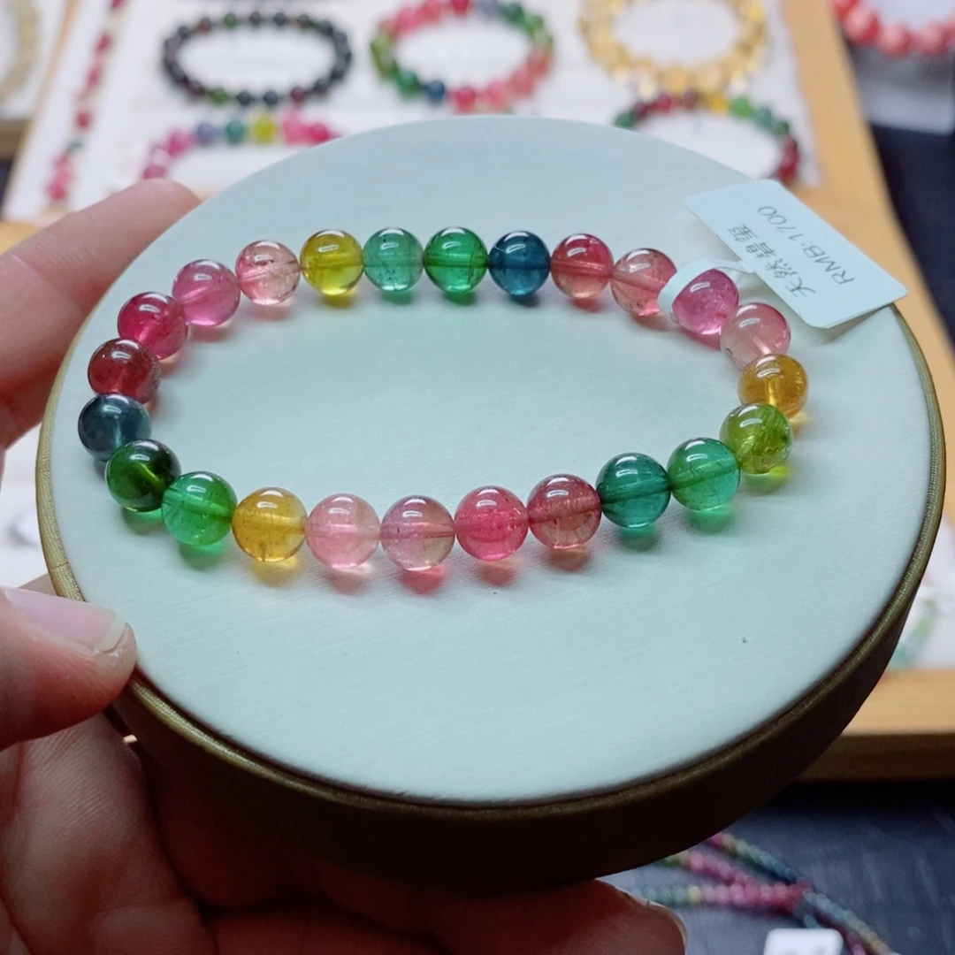 未镶嵌碧玺碧玺手链