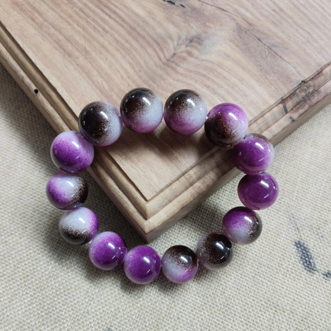 7087号卡14手串大漆珠定制木料