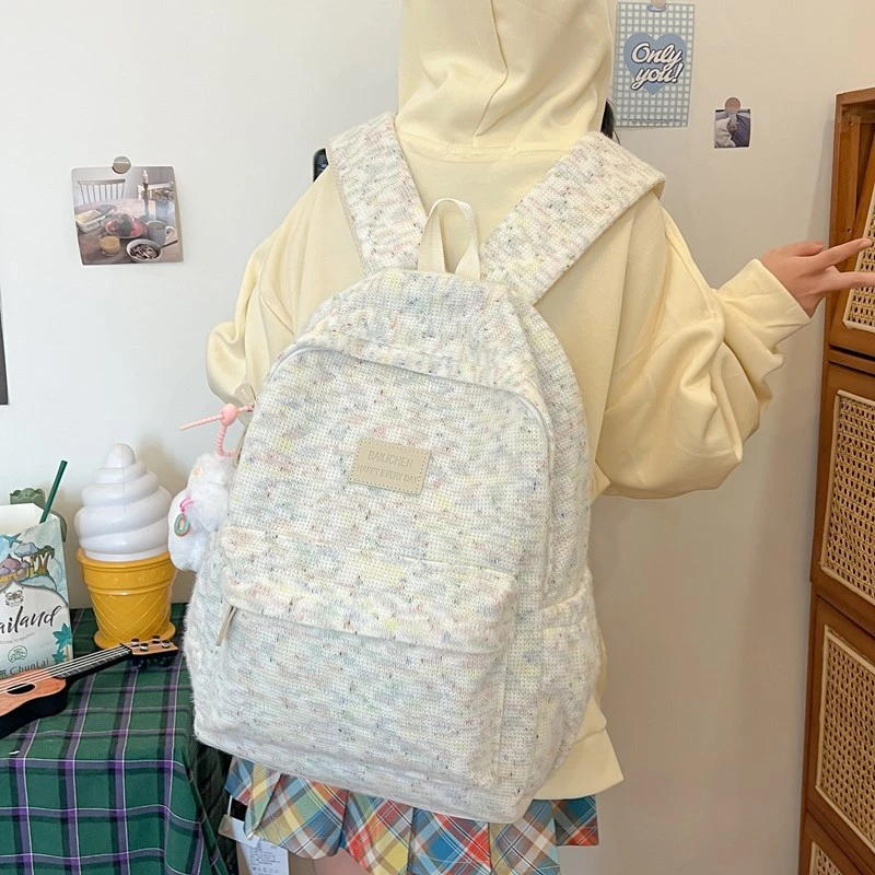 书包高颜值韩版户外日系小背包出游大容量小清新女双肩包旅行学生