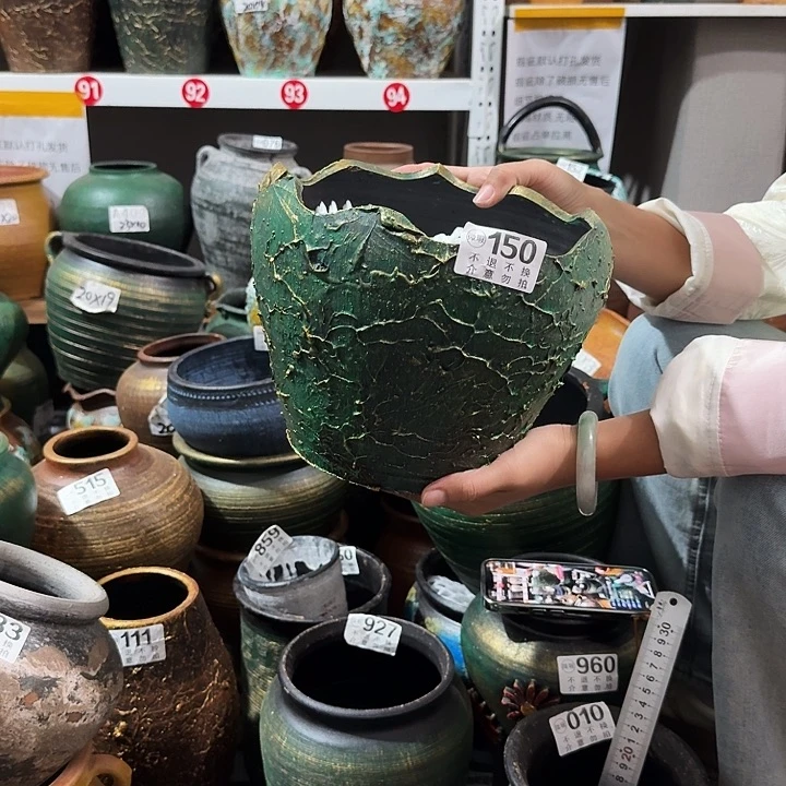 瑕疵金绿蛋壳150高度17口径20