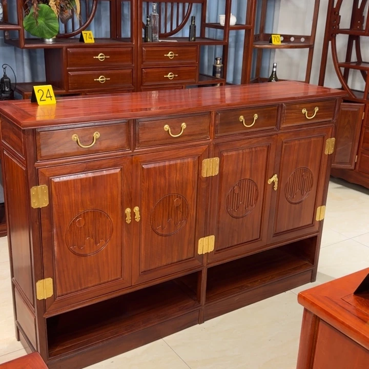 永***：花梨木类储物柜花梨木158-38-106鞋柜