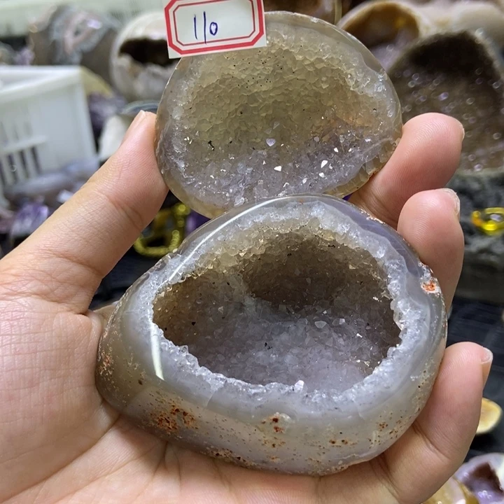 未镶嵌珠宝半成品水晶聚宝盆