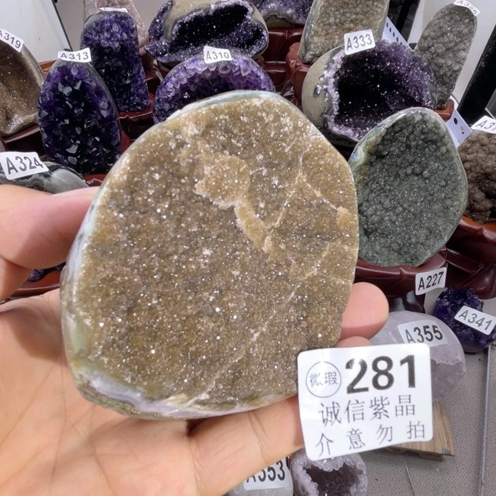 未镶嵌大型摆件（非配饰）紫晶