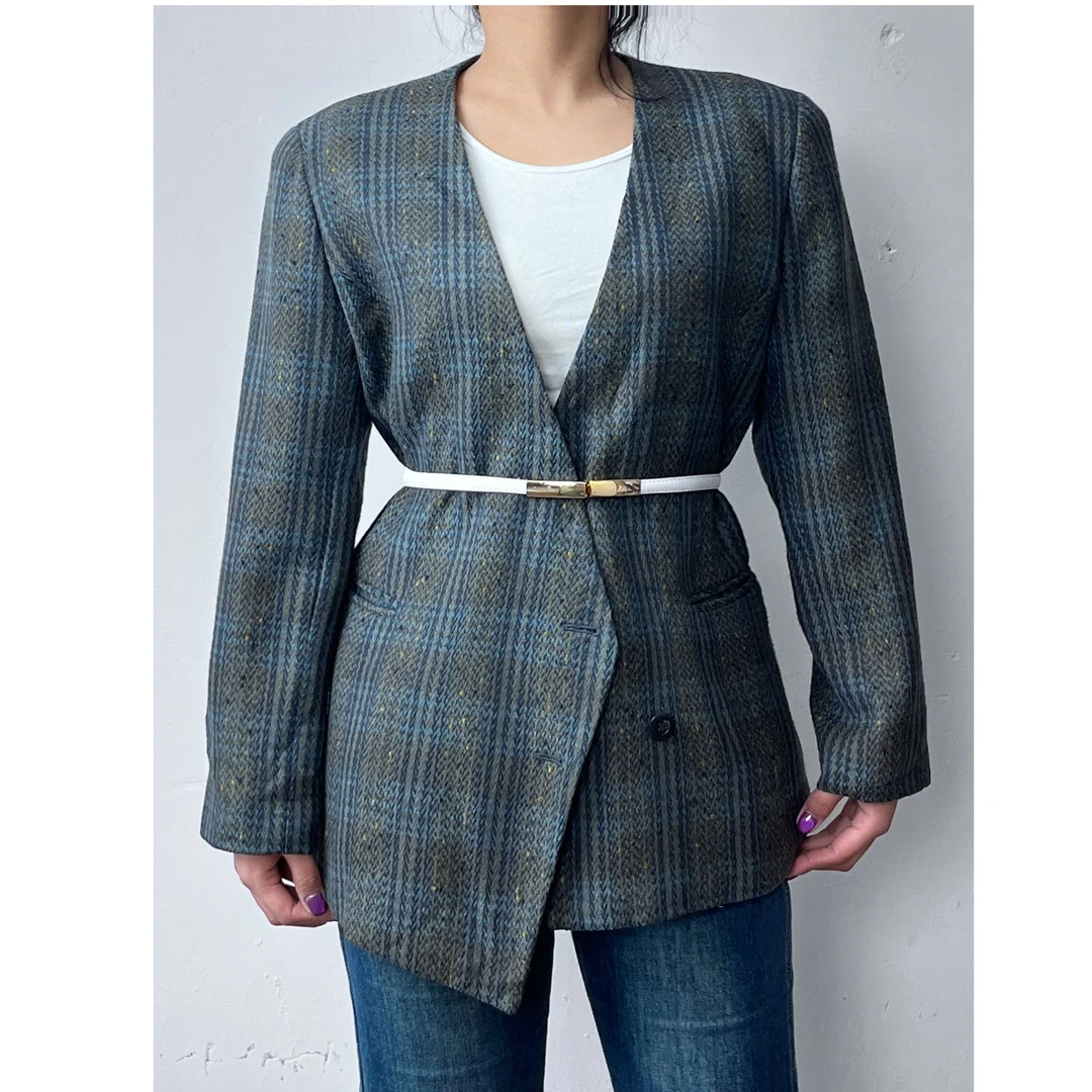 Vintage 孤品 UM古着复古西装外套 单品单件 NO退NO换 谨慎下单！！