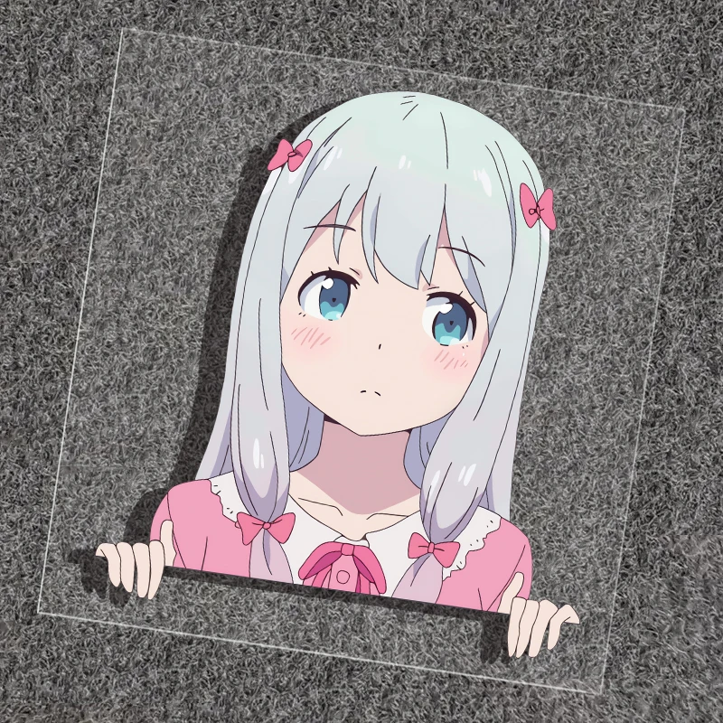 动漫贴纸二次元周边埃罗芒阿老师和泉纱雾海报彩贴