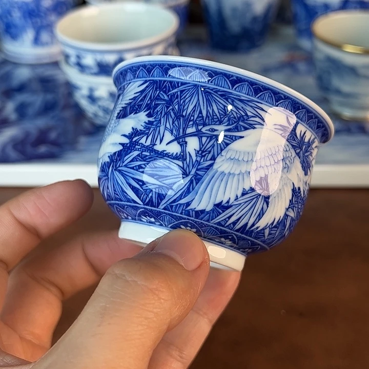 宋***司瓷片景德镇全手工手绘陶瓷
