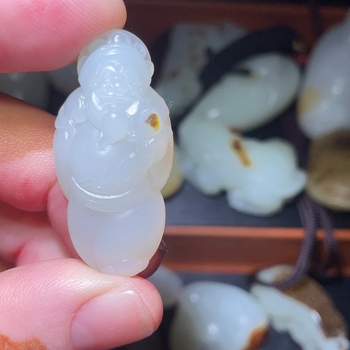 和田玉（白玉）未镶嵌颈饰