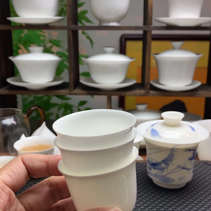 w***q3个60cc薄胎美人杯纯白