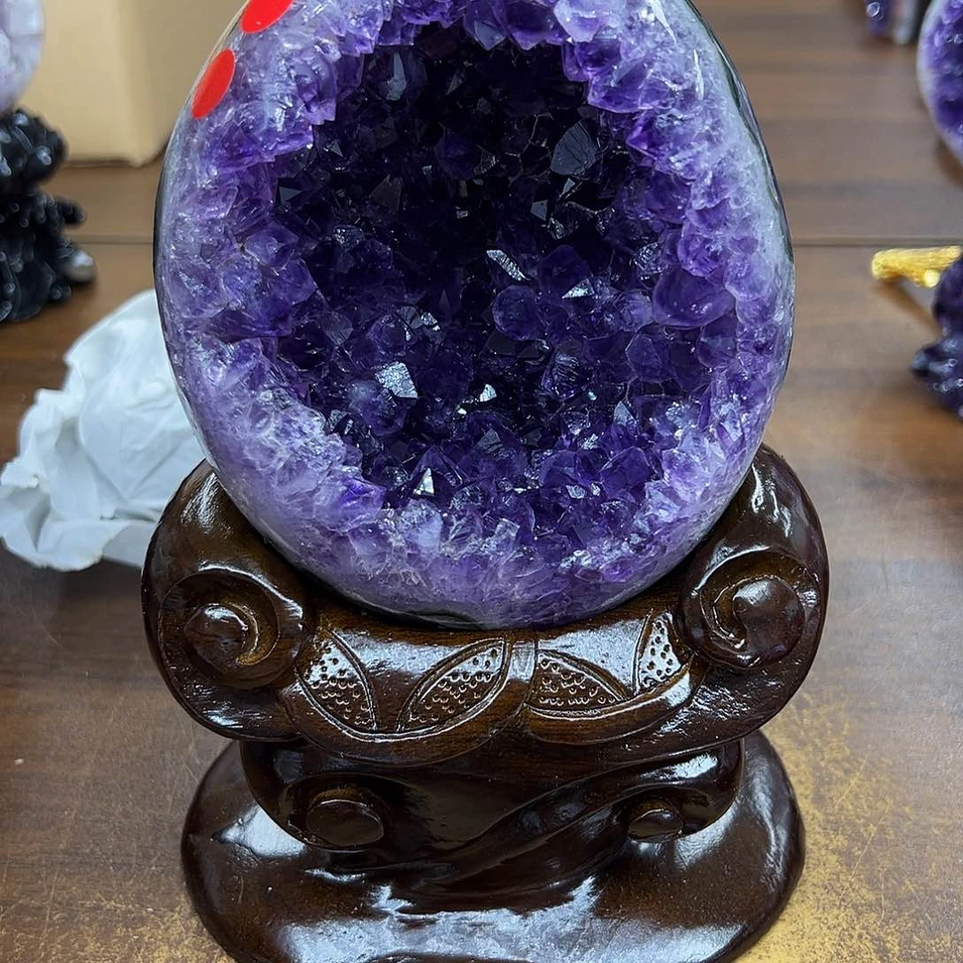 紫晶摆件未镶嵌晶体