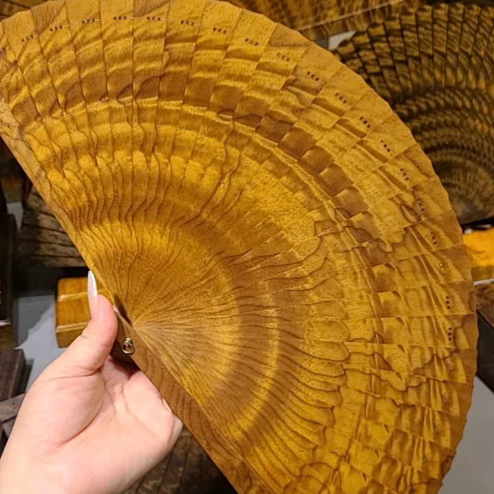 扇子21小叶桢楠金丝楠木苏扇