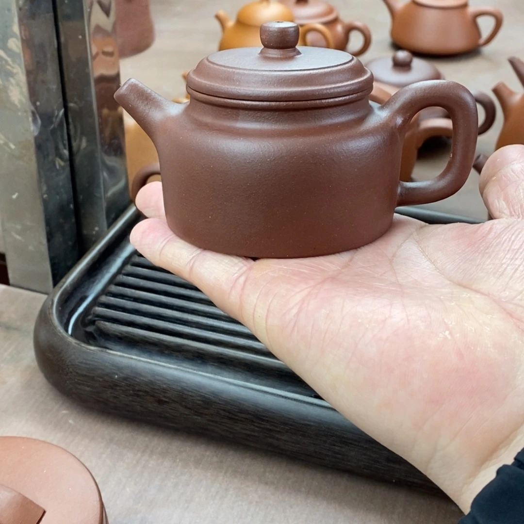 紫砂茶壶紫砂壶德中微瑕