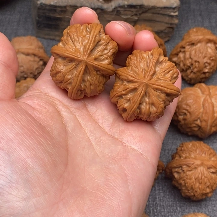 吊坠文玩核桃全品40四棱