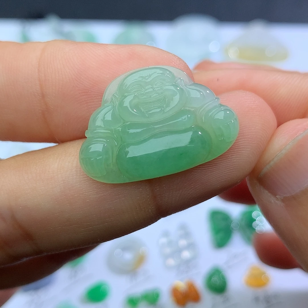 翡翠未镶嵌颈饰翡翠翡翠