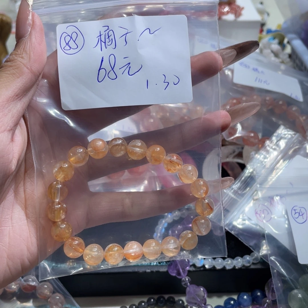 水晶手链未镶嵌手串