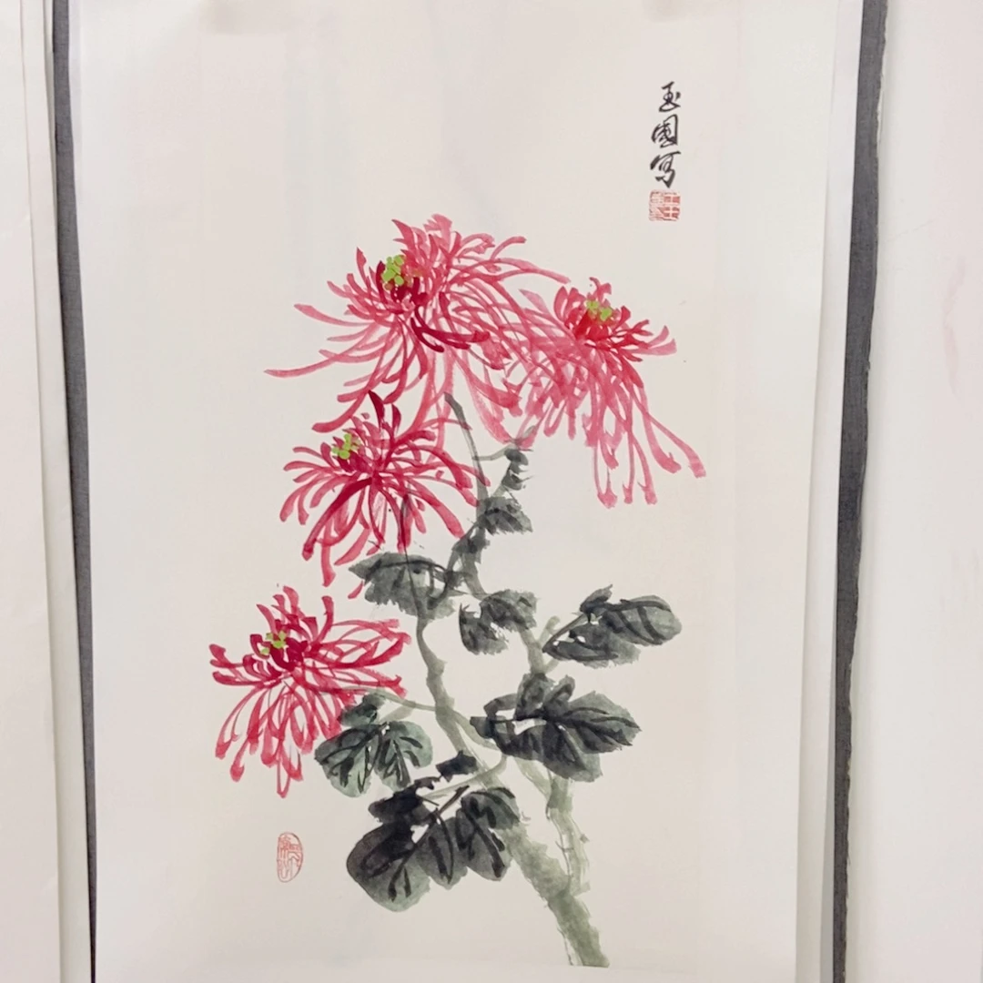 国画手寫手繪作品1