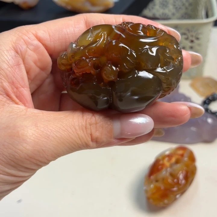 未镶嵌吊坠(不含链)玛瑙/玉髓