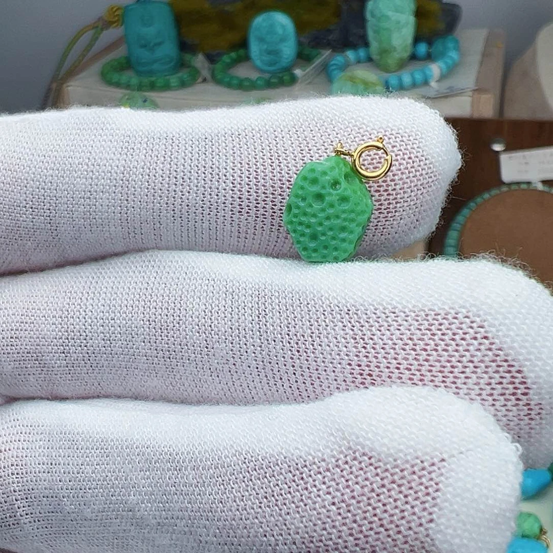 绿松石未镶嵌主播夏