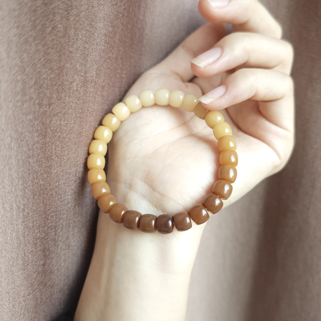 （冰柠乐）菩提根手串文玩盘玩好物