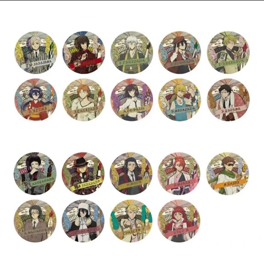 【日谷】<文豪野犬>文房具A/B池 吧唧徽章盲盒【白糖专属】