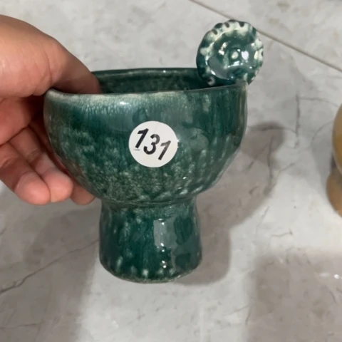 盘熠樹手捏日式餐具茶具壶承