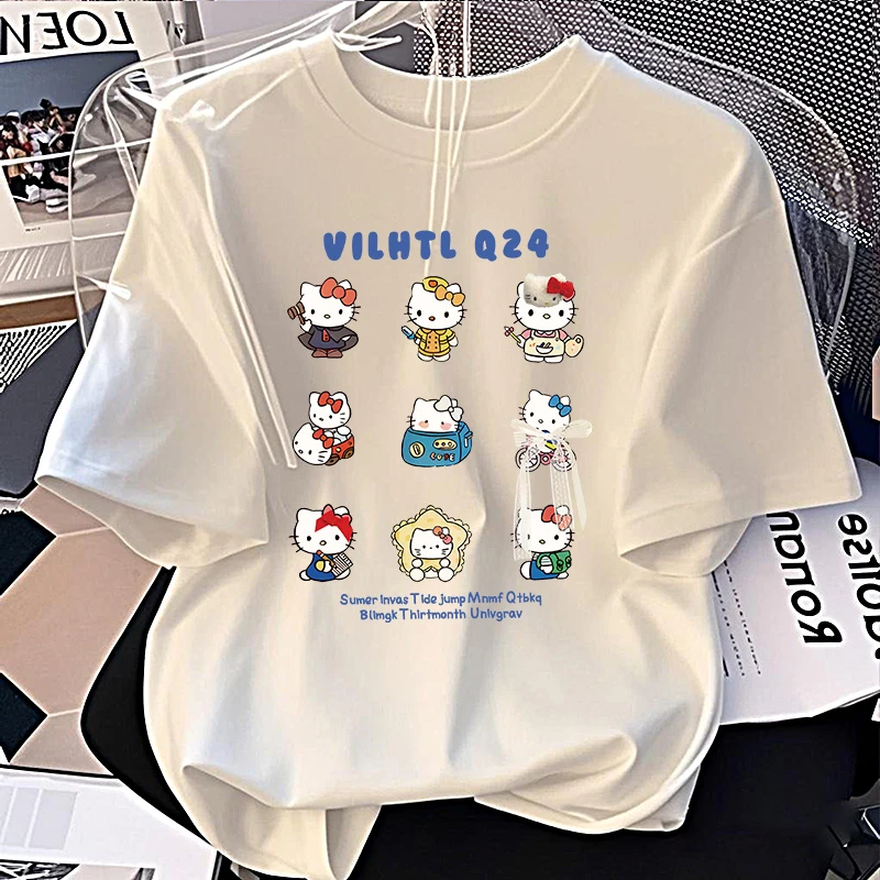 【6-2】2025纯棉男女同款纯棉T恤短袖t恤男女夏季ins潮牌潮