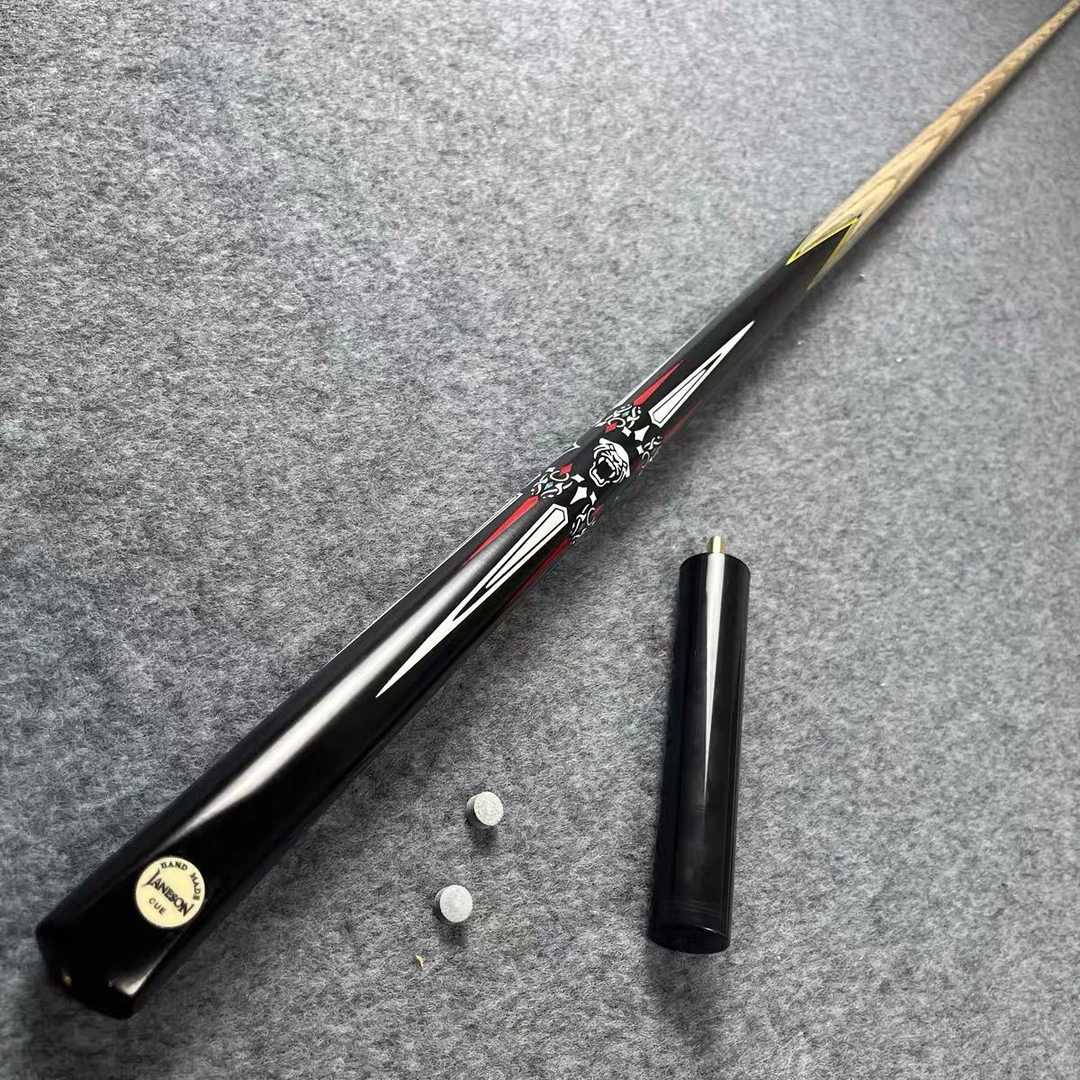 战神台球杆G5G3桌球杆小头一体通杆斯诺克黑八台球杆适合多种玩法