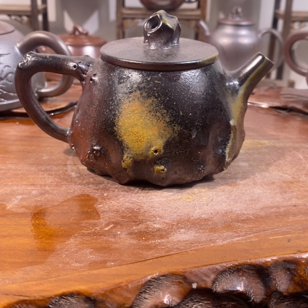 坭兴陶真柴烧顺丰包邮220cc  16