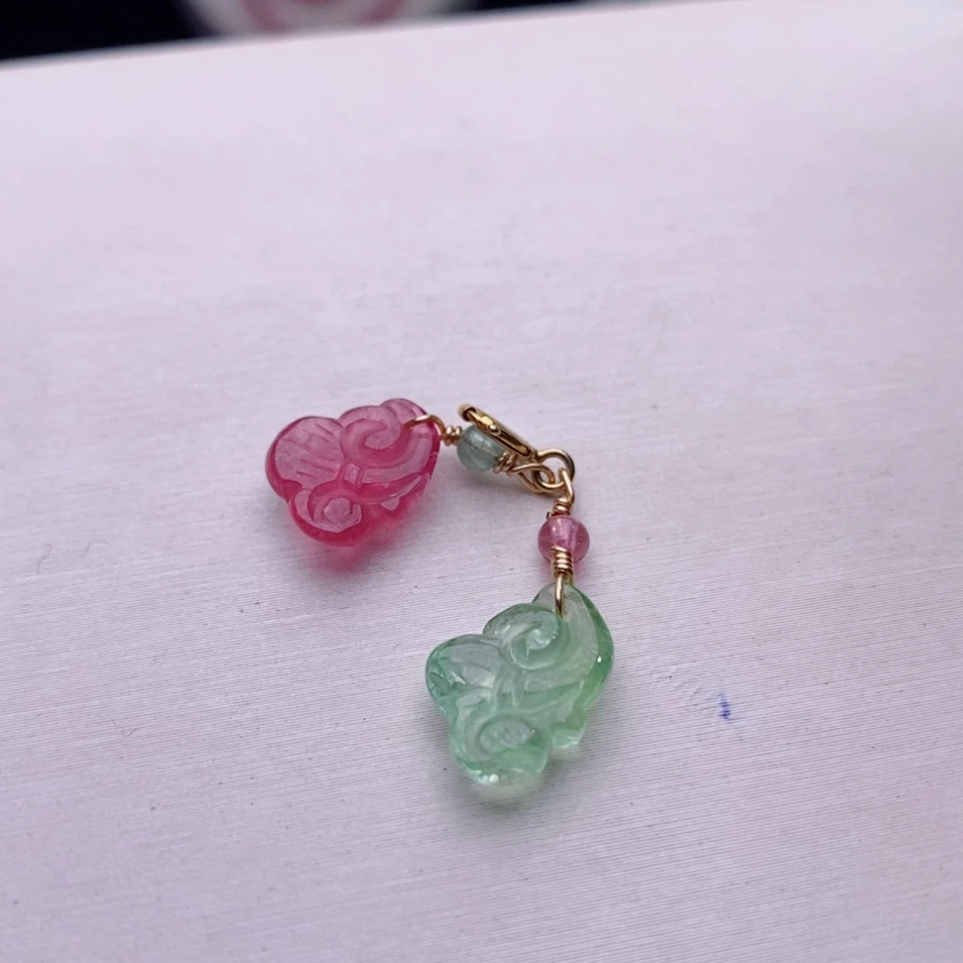未镶嵌小滴溜碧玺碧玺A小滴溜