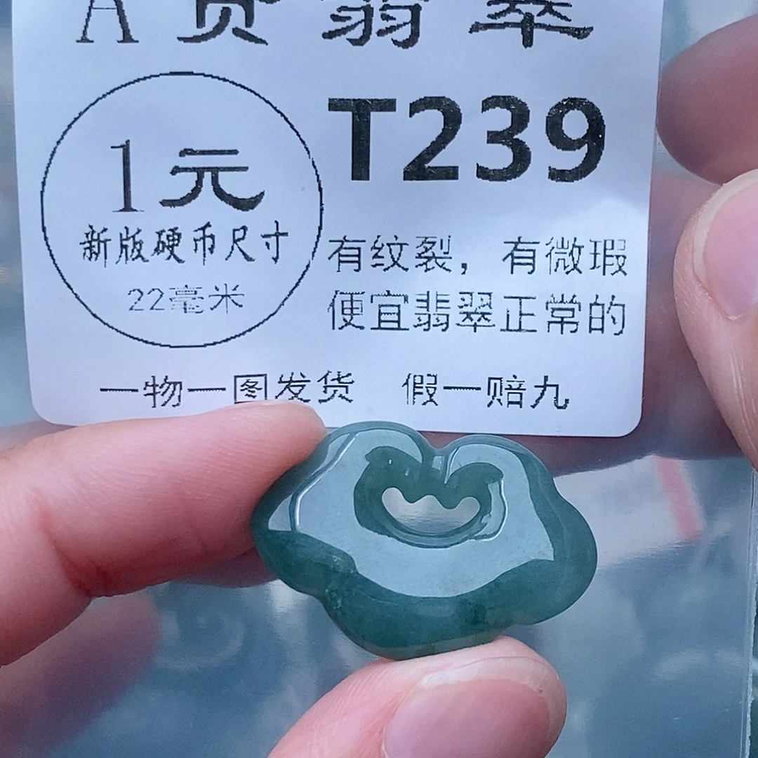 吊坠(不含链)未镶嵌翡翠